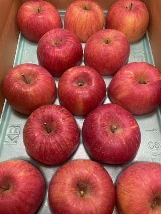 ２０２５年産　サンふじ贈答用と家庭用・市田柿も大好評です！！まだございますので是非！！