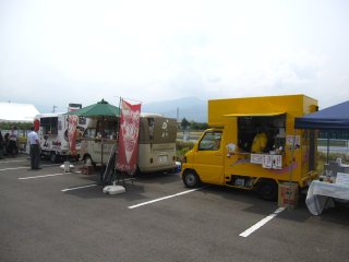 ソフトクリーム販売車ｉｎ　長野市民病院