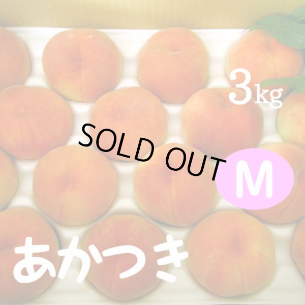 画像1: あかつき（桃）3kg: M (1)