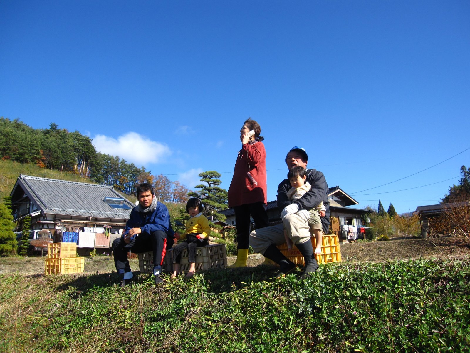 飛行機が来た！！！