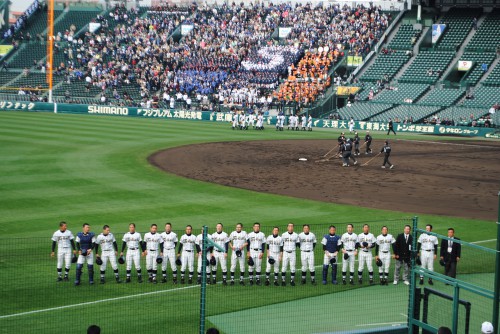 甲子園球場へ行ってきました。