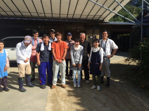 長野県農業大学校「福手　健人」君　研修終了